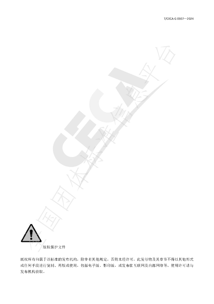 T/CECA-G 0307-2024 标准预览