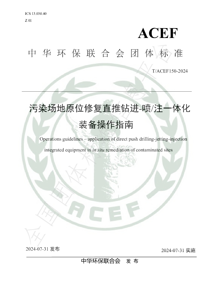 T/ACEF 150-2024 标准预览