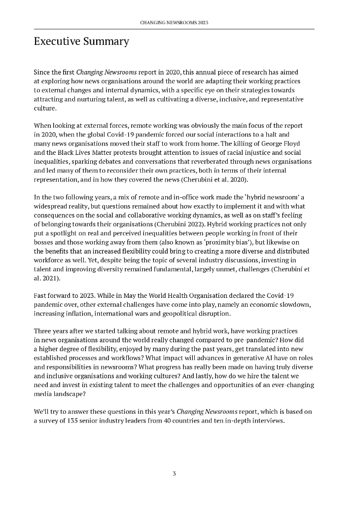 路透社：变革中的新闻编辑室报告2023：媒体领袖仍对人工智能的颠覆持谨慎态度（英文版）_第7页