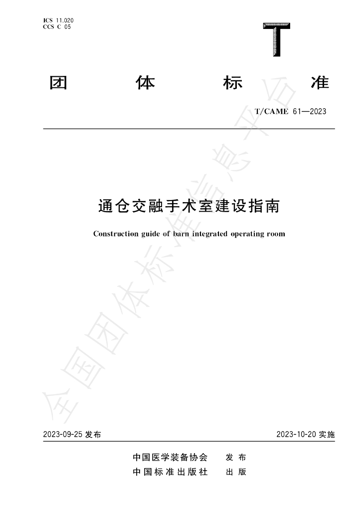 T/CAME 61-2023 标准预览