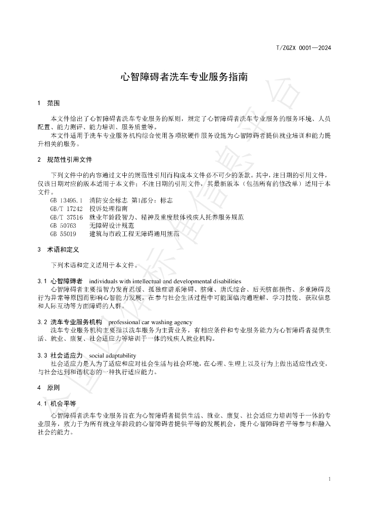 T/ZGZX 0001-2024 标准预览