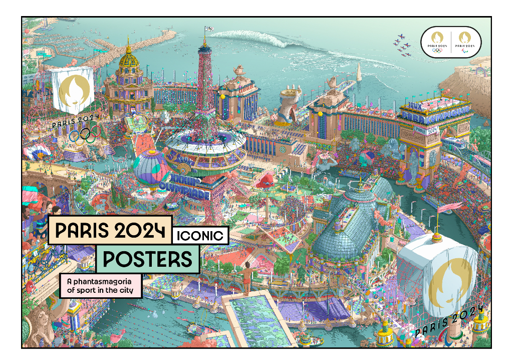 2024巴黎奥运会官方海报设计方案（英文版）