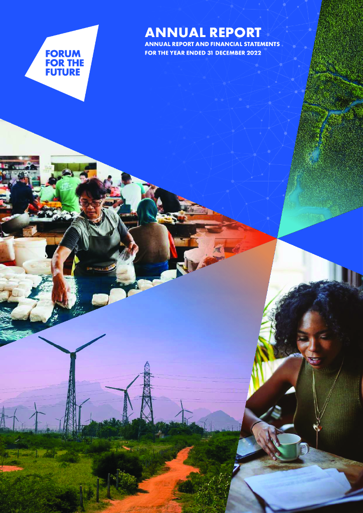 Forum for the Future：2022年年度报告