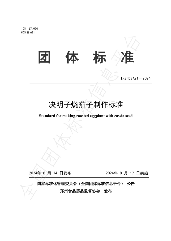 T/ZFDSA 21-2024 标准预览