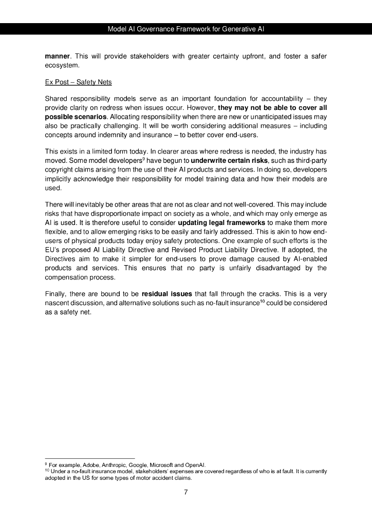 AI Verify Foundation&IMDA：2024生成式人工智能模型治理框架报告（英文版）_第8页