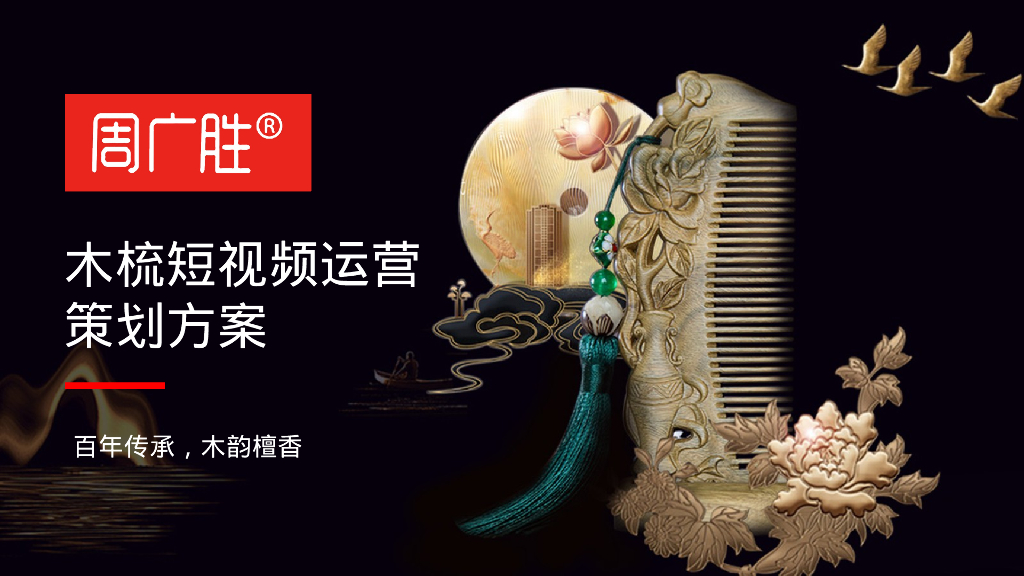 周广胜：木梳短视频运营策划方案