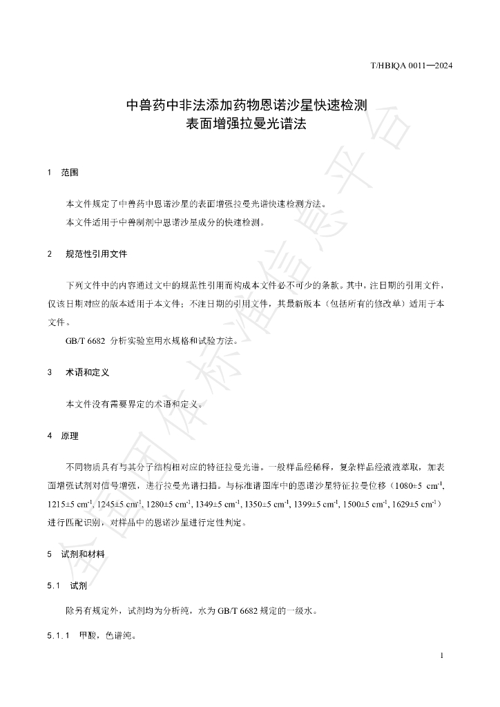T/HBIQA 0011-2024 标准预览
