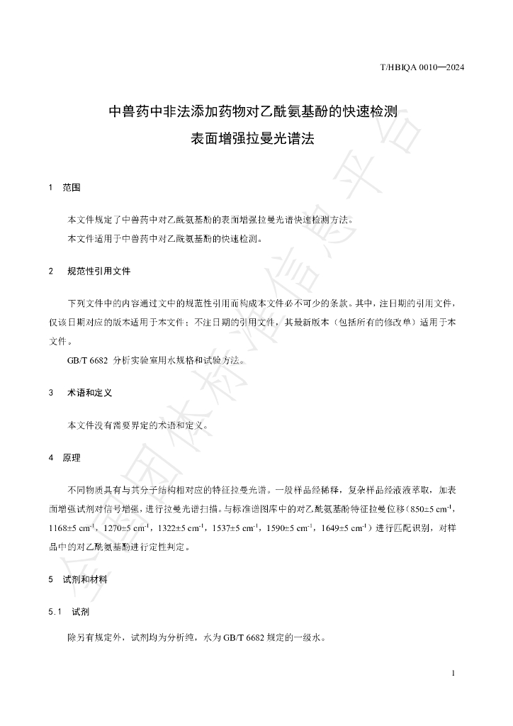 T/HBIQA 0010-2024 标准预览