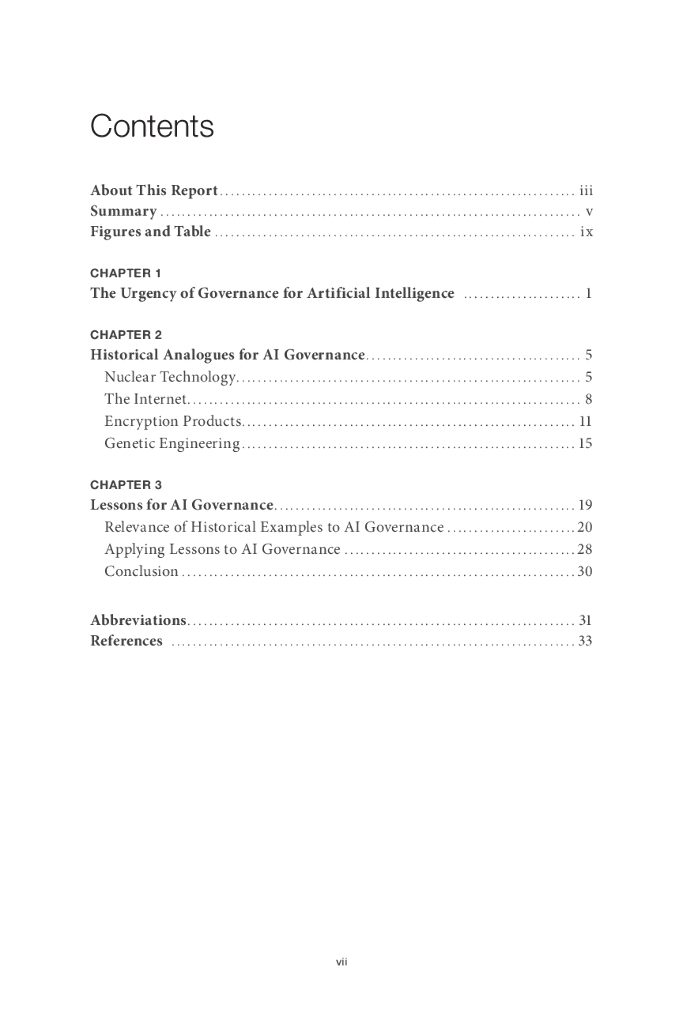 Rand兰德：2024可以为人工智能治理提供信息的历史类比报告（英文版）_第7页
