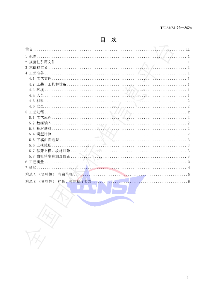 T/CANSI 93-2024 标准预览
