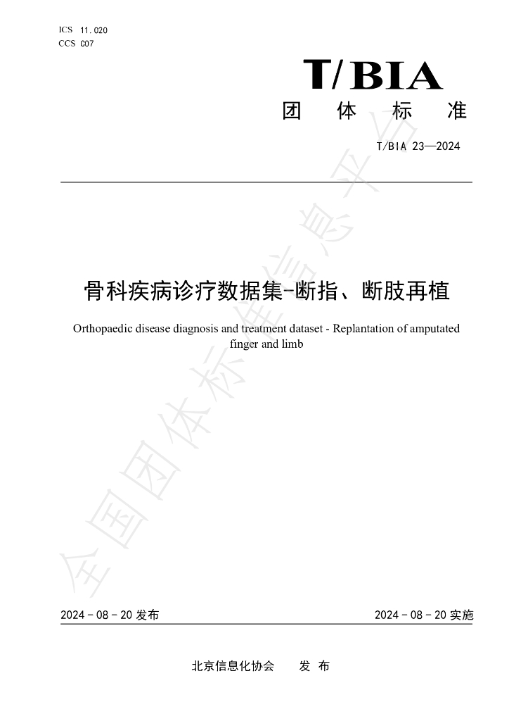 T/BIA 23-2024 标准预览