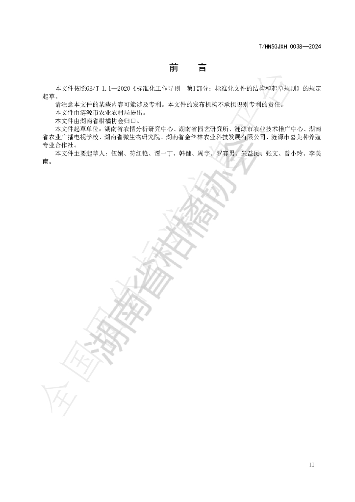 T/HNSGJXH 0038-2024 标准预览