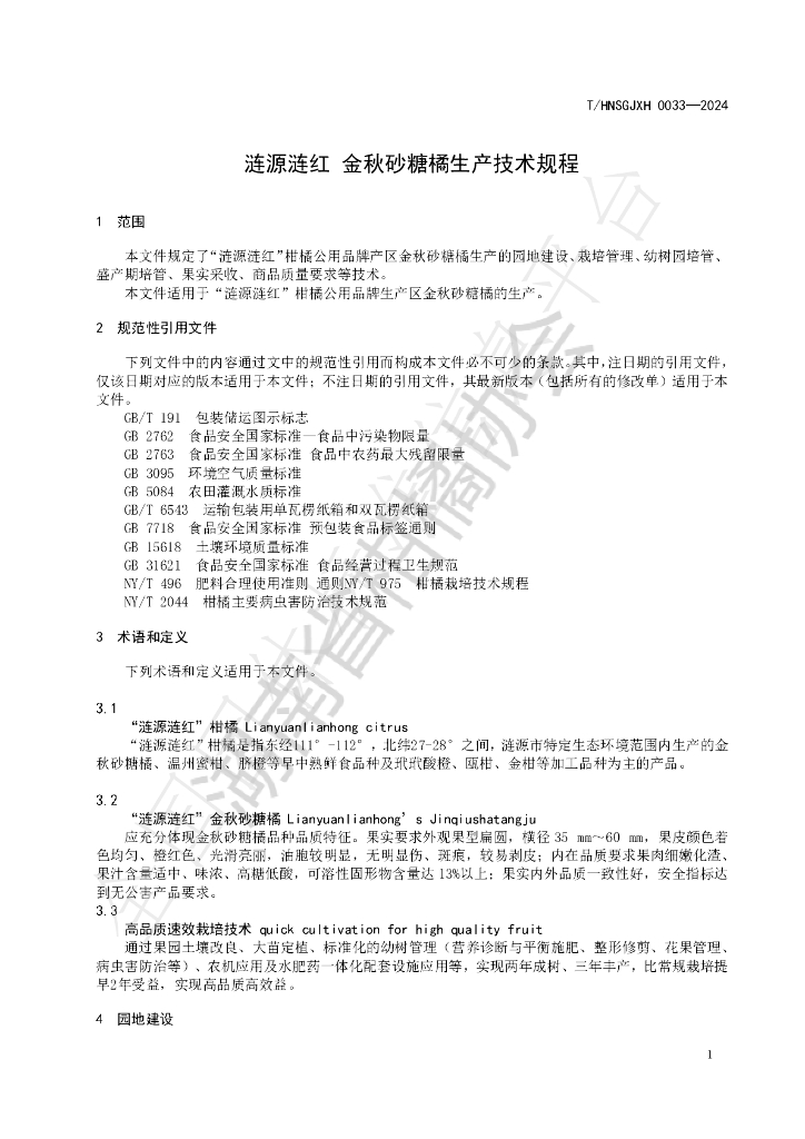 T/HNSGJXH 0033-2024 标准预览