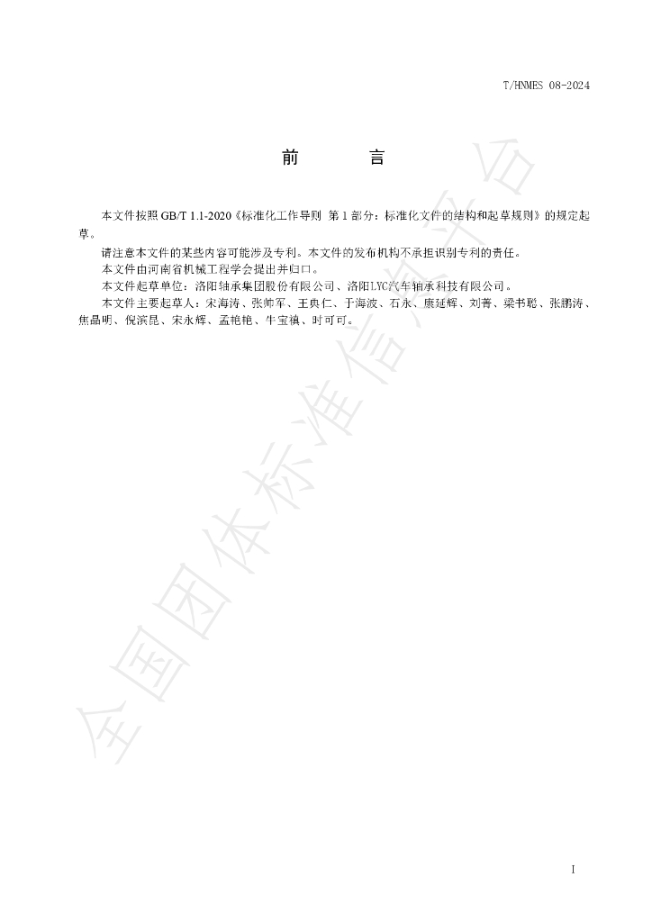 T/HNMES 08-2024 标准预览