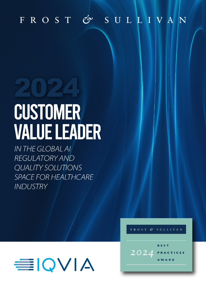 IQVIA艾昆纬：2024年医疗保健行业全球<em>人工智能</em>监管和质量解决方案领域的客户价值领导者报告（英文版） 海报