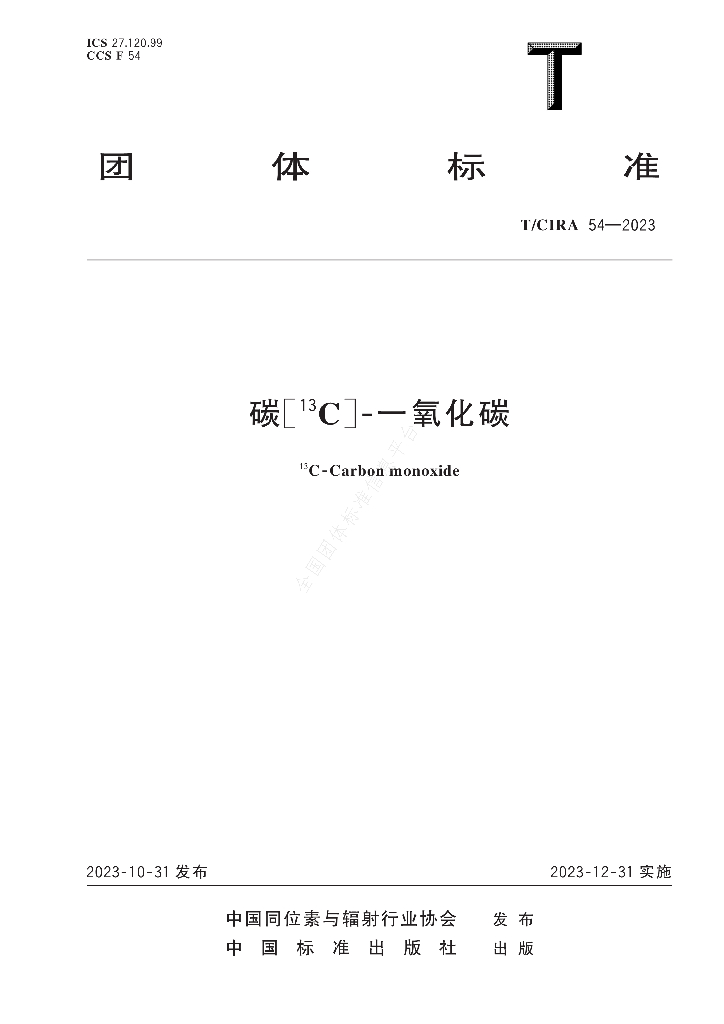 T/CIRA 54-2023 标准预览