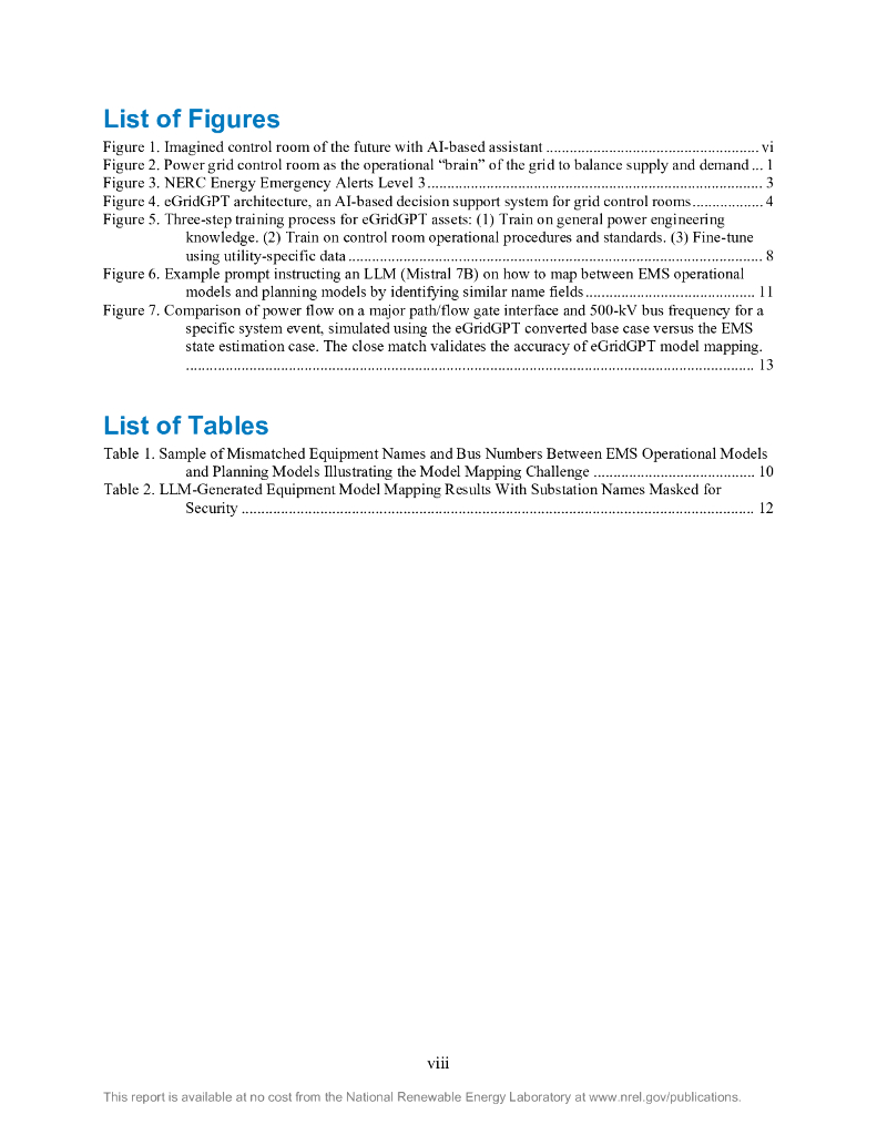 NREL：2024年eGridGPT控制室中值得信赖的人工智能报告（英文版）_第9页