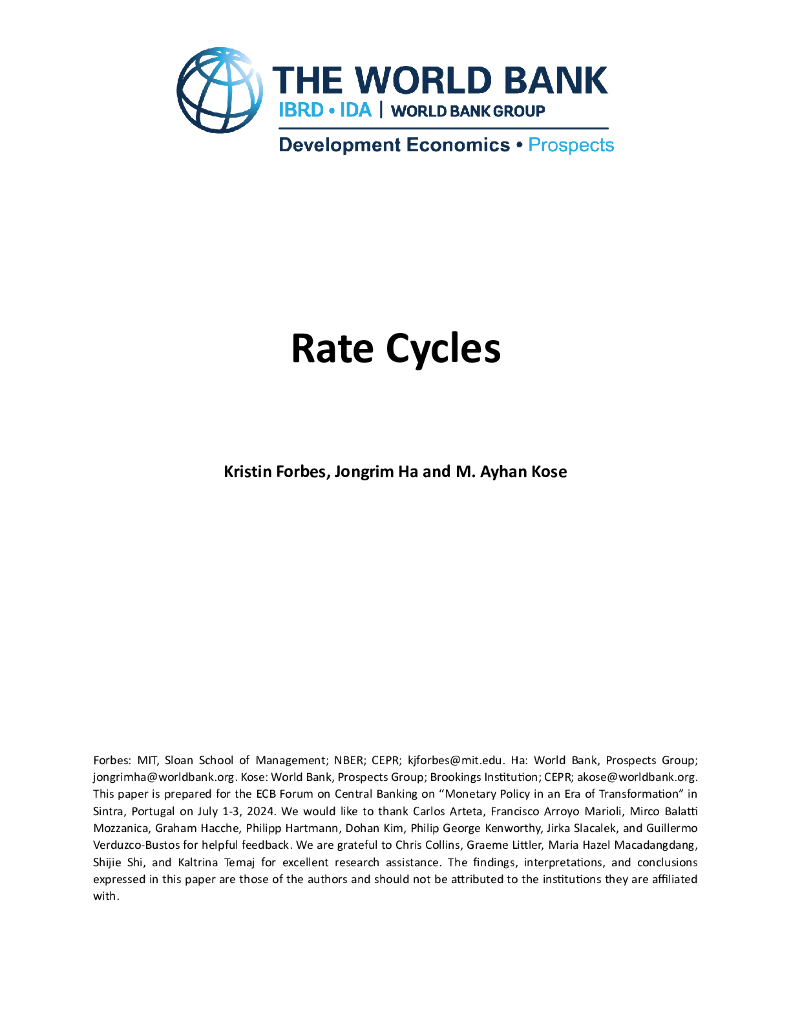 世界银行：速率周期（英文版）