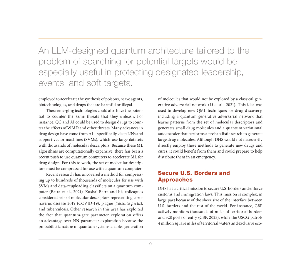 Rand兰德：2024年利用人工智能和量子计算增强美国国土安全部的任务能力报告（英文版）_第9页