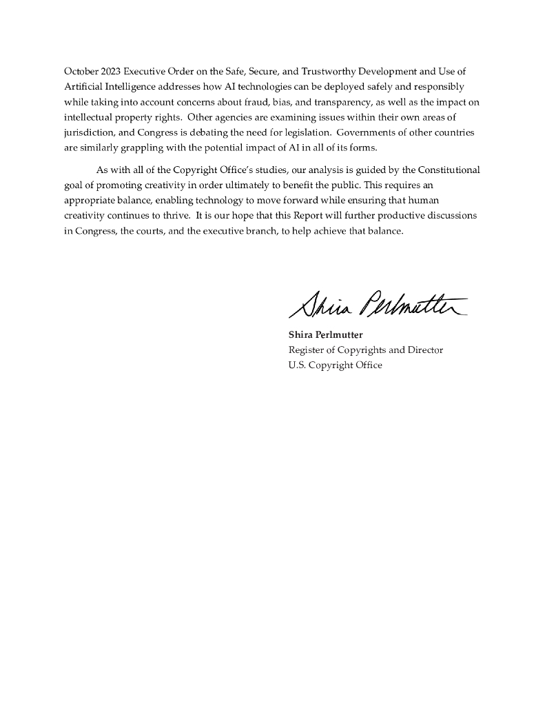 美国版权局：2024版权和人工智能 AI：数字复制品报告（英文版）_第5页