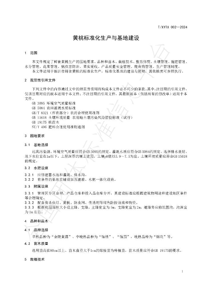 T/XYTX 002-2024 标准预览