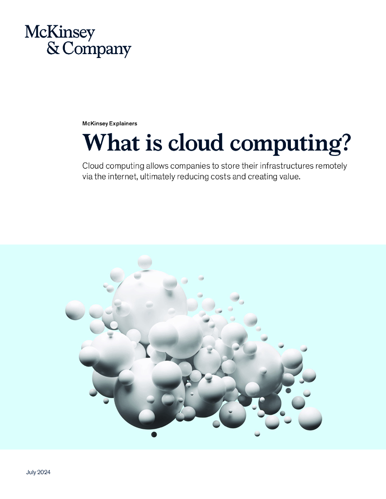 麦肯锡：2024年什么是云计算？（英文版）