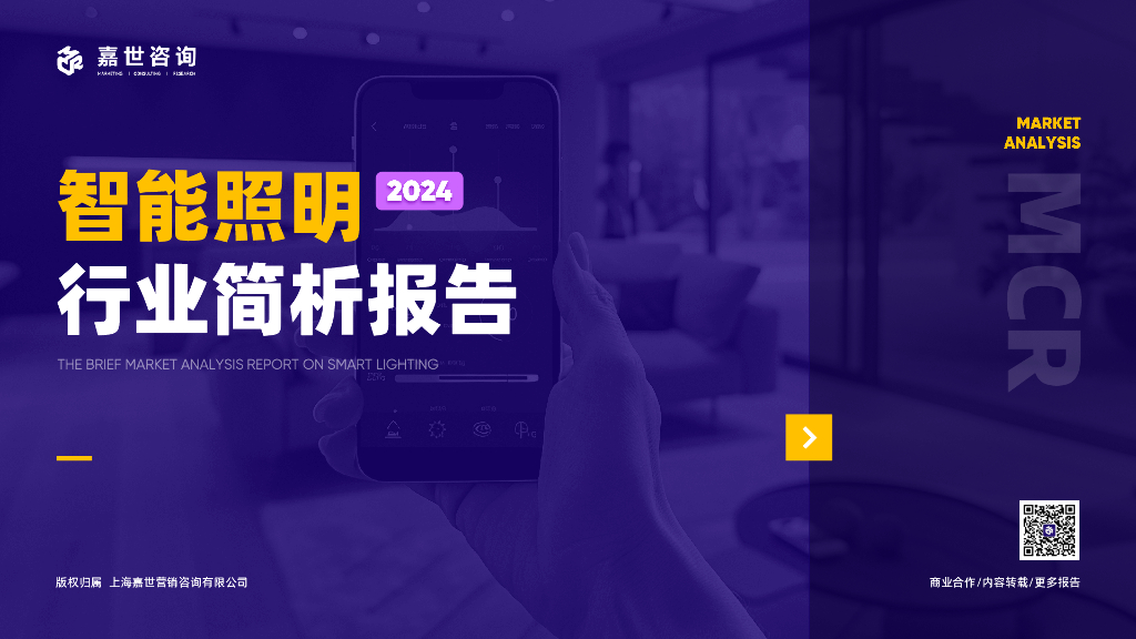 嘉世咨询：2024年智能照明行业简析报告_第1页