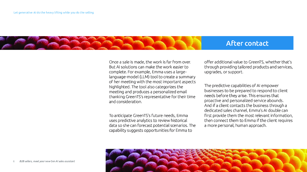 凯捷capgemini：2024年B2B卖家，认识一下你的新一代人工智能销售助理（英文版）_第6页