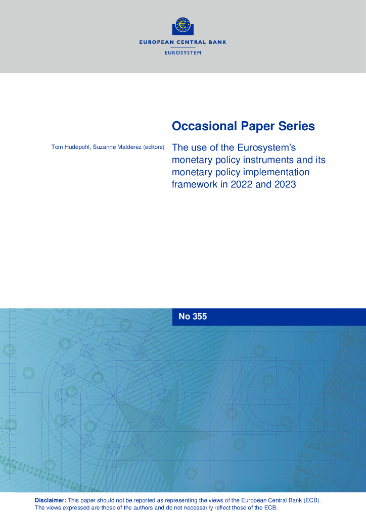 欧洲央行：2022年和2023年欧元体系货币政策工具的使用及其货币政策实施框架（英文版）