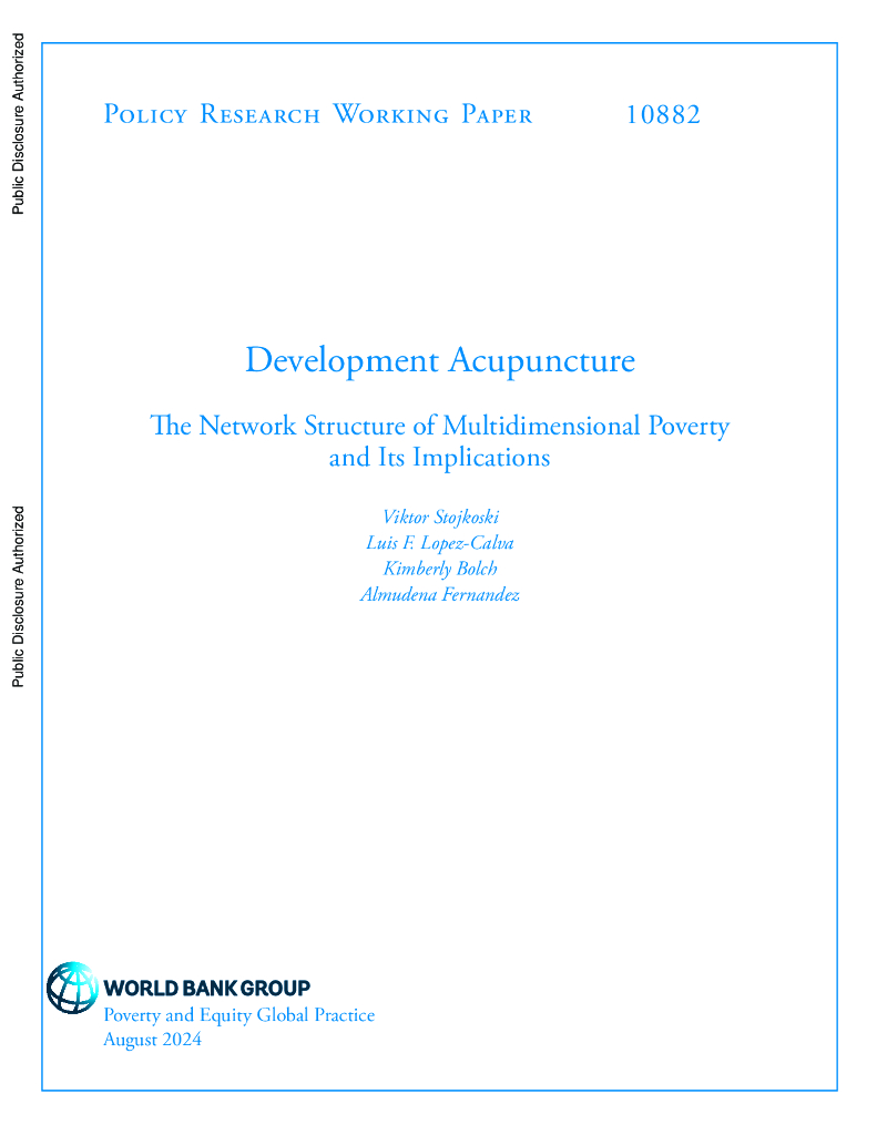 世界银行：发展针灸：多维贫困的网络结构及其启示（英文版）