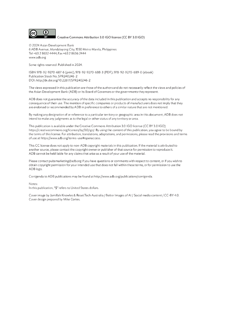 ADB亚洲开发银行：2024年人工智能在行动：亚洲及地区亚行选定举措报告（英文版）_第4页