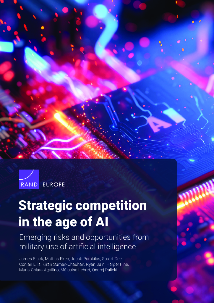 Rand兰德：2024年大赦国际时代的战略竞赛-军事使用<em>人工智能</em>的新风险和机会报告（英文版） 海报
