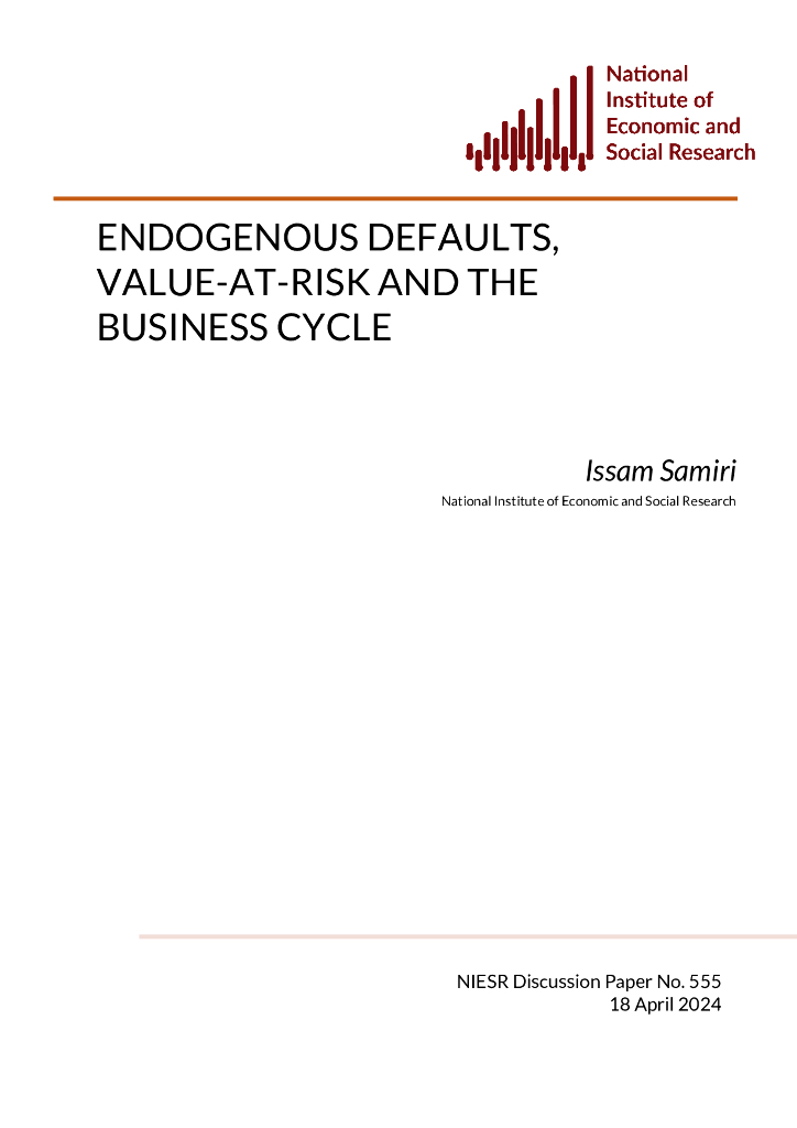 英国国家经济和社会研究所：内生违约、风险价值与商业周期（英文版）