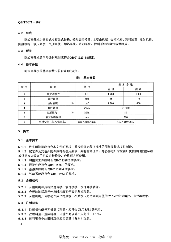 QB/T 5671-2021 标准预览