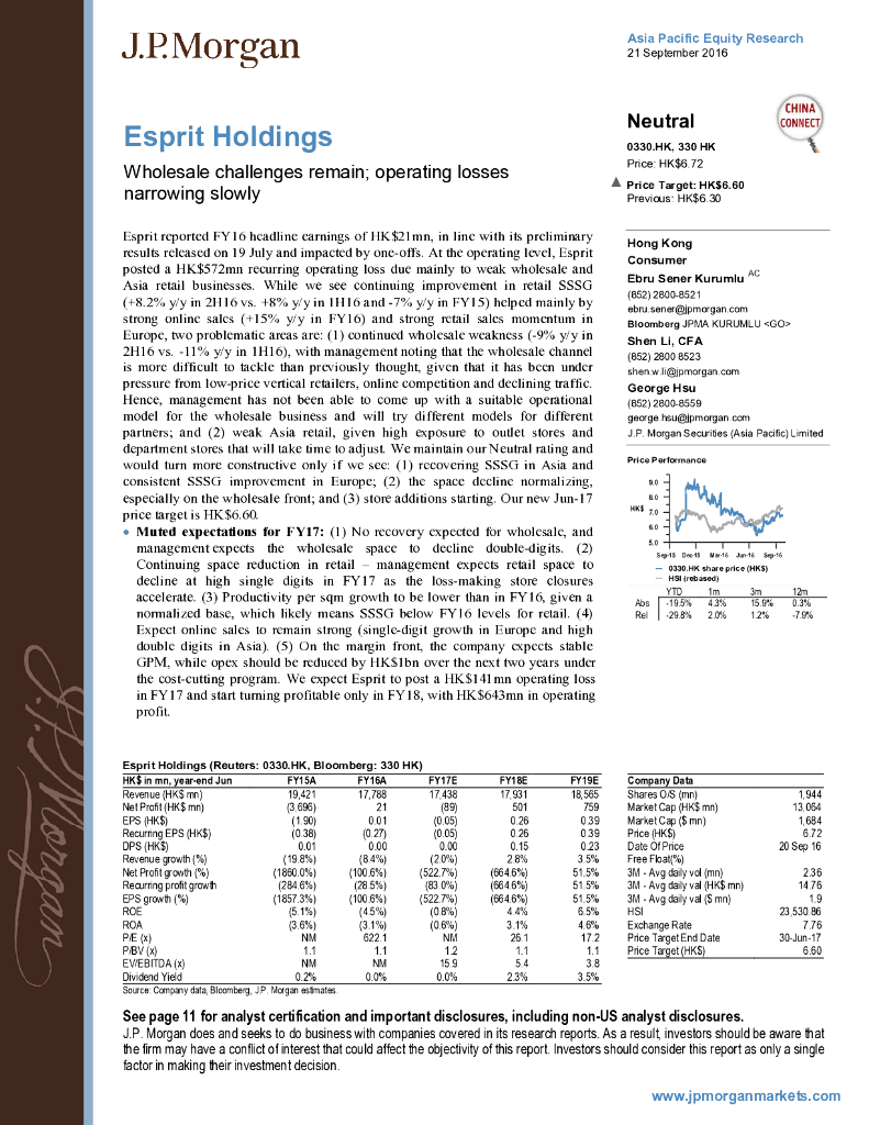 JP摩根资产管理公司亚洲：思捷环球（00330）港股公司研究报告-Wholesalechallengesremain;operatinglossesnarrowingslowly