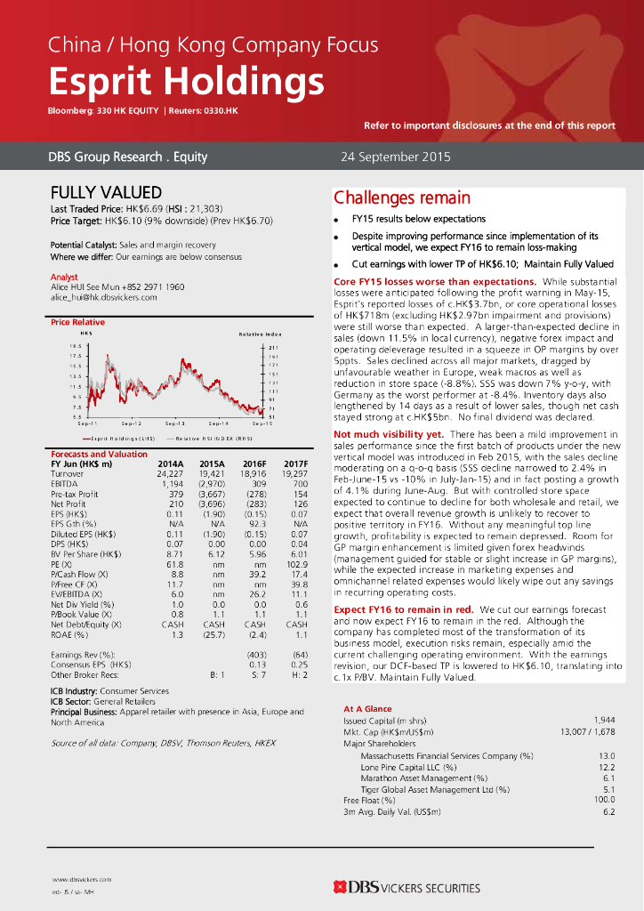 星展集团：思捷环球（00330）港股公司研究报告-Challengesremain
