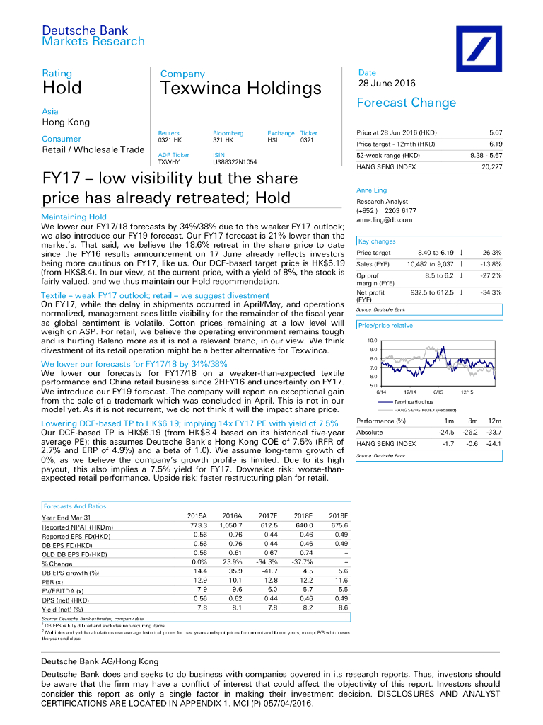 德意志银行：德永佳集团（00321）港股公司研究报告-FY17–lowvisibilitybutthesharepricehasalreadyretreated;Hold