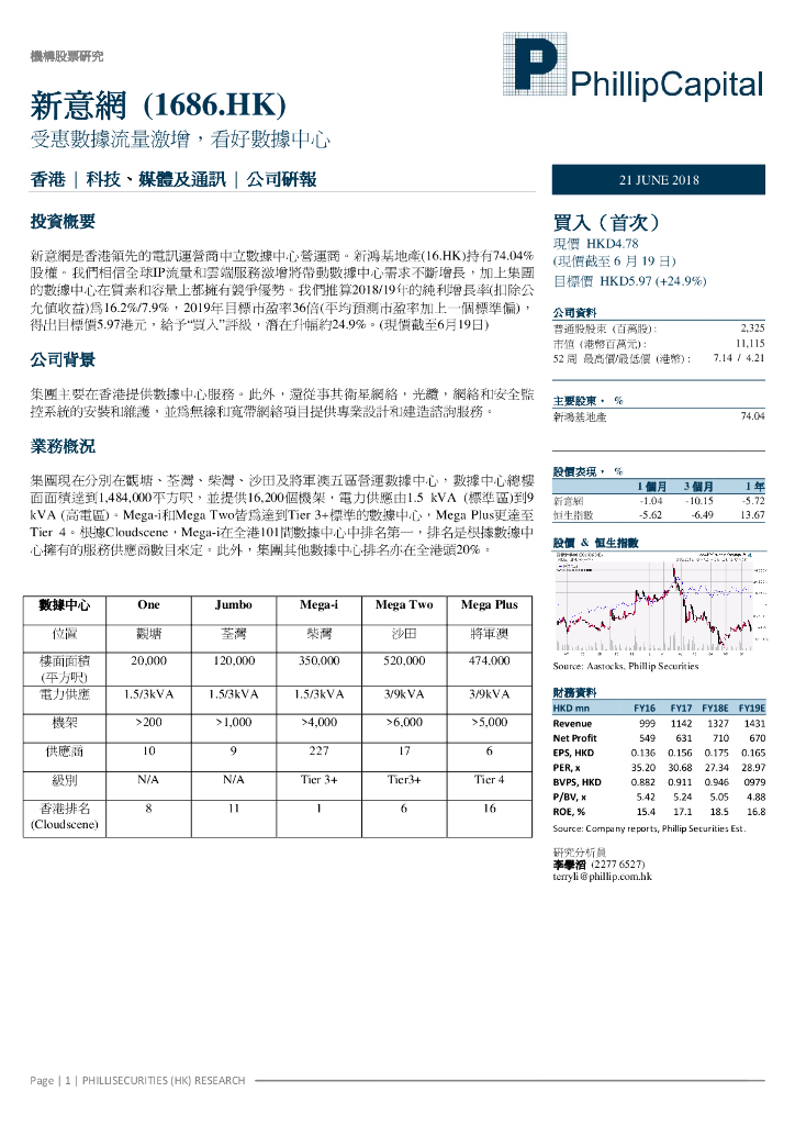 辉立证券：新意网集团（01686）港股公司研究报告-惠数据流量激增，看好数据中心