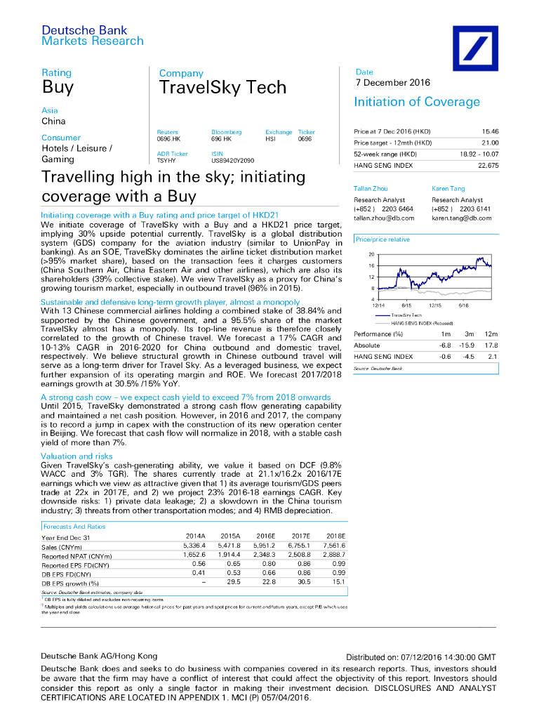 德意志银行：中国民航信息网络（00696）港股公司研究报告-Travellinghighinthesky;initiatingcoveragewithaBuy