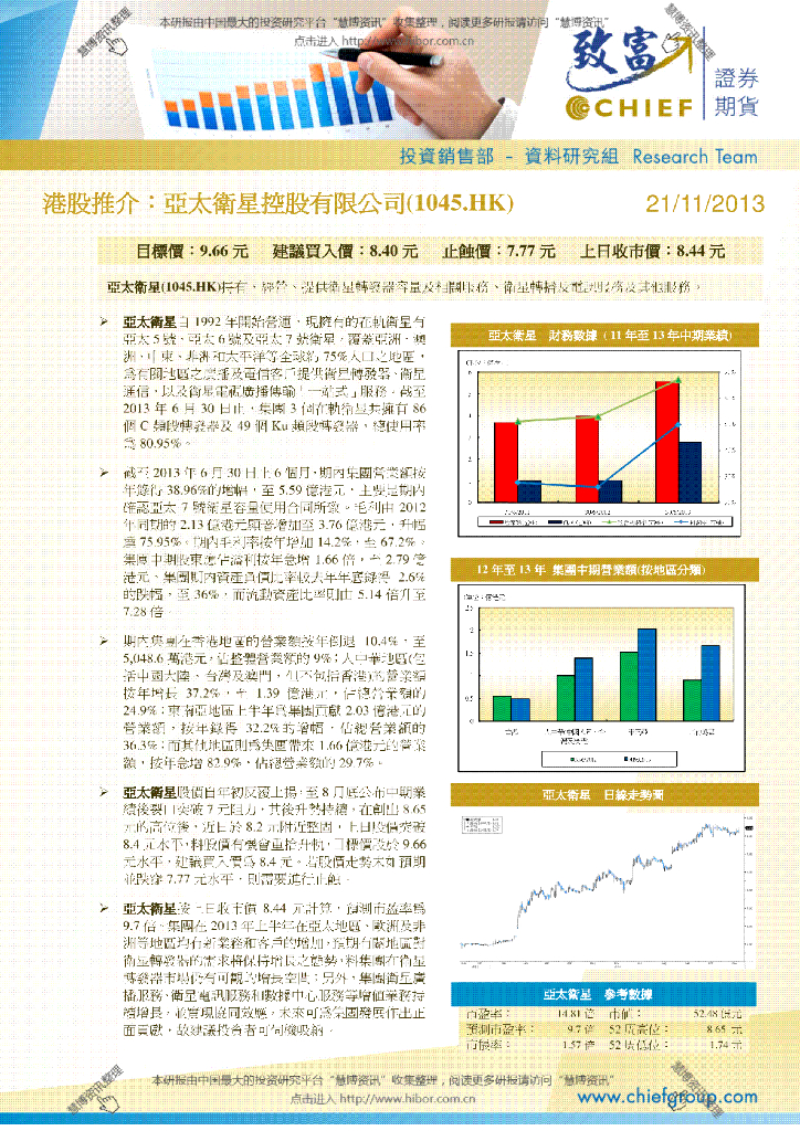 致富证券：亚太卫星（01045）港股公司研究报告-港股推介
