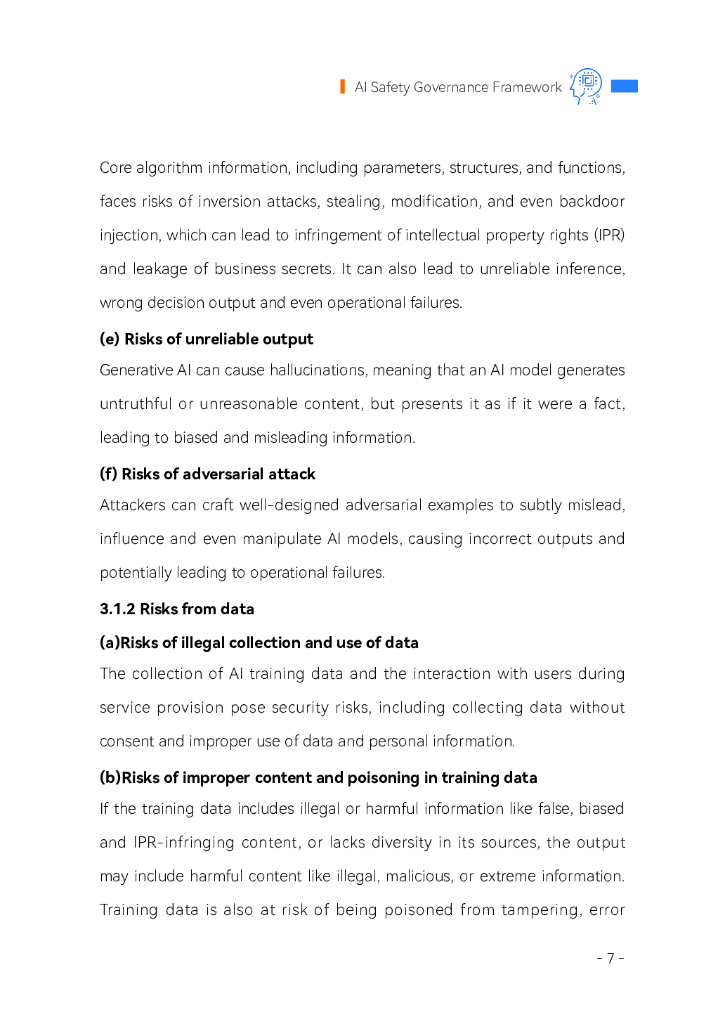 全国网络安全标准化技术委员会：2024人工智能安全治理框架1.0版（英文版）_第9页