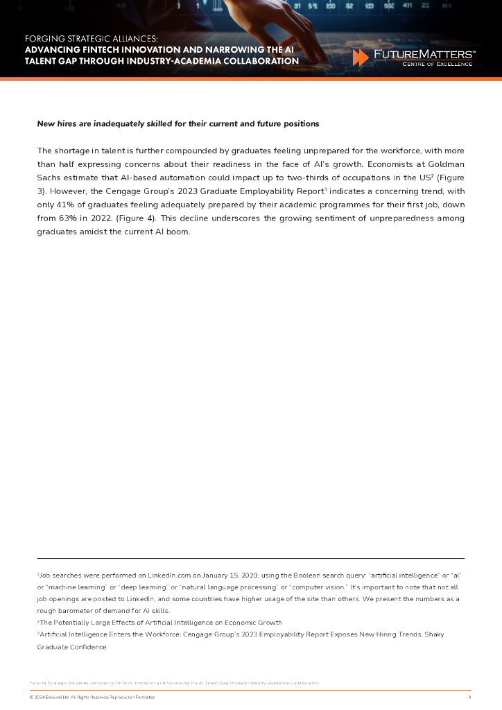 Future Matters：2024构建战略联盟：推进金融科技产业创新缩小人工智能人才缺研究口报告（英文版）_第9页
