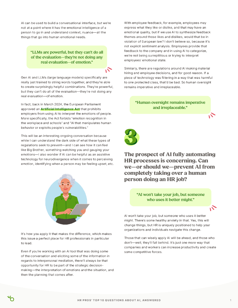 BambooHR：2024年AI相关问题解答：人力资源专家的十大疑问报告（英文版）_第4页