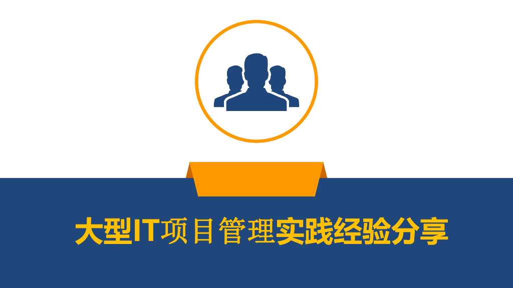 大型IT项目管理实践经验分享