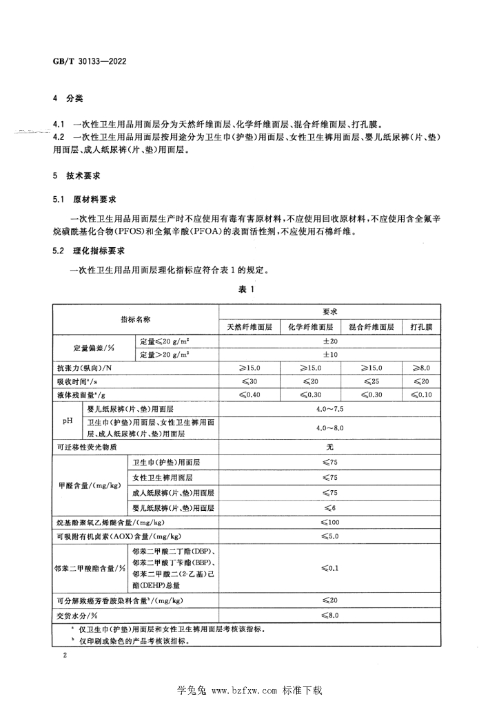 GB/T 30133-2022 标准预览