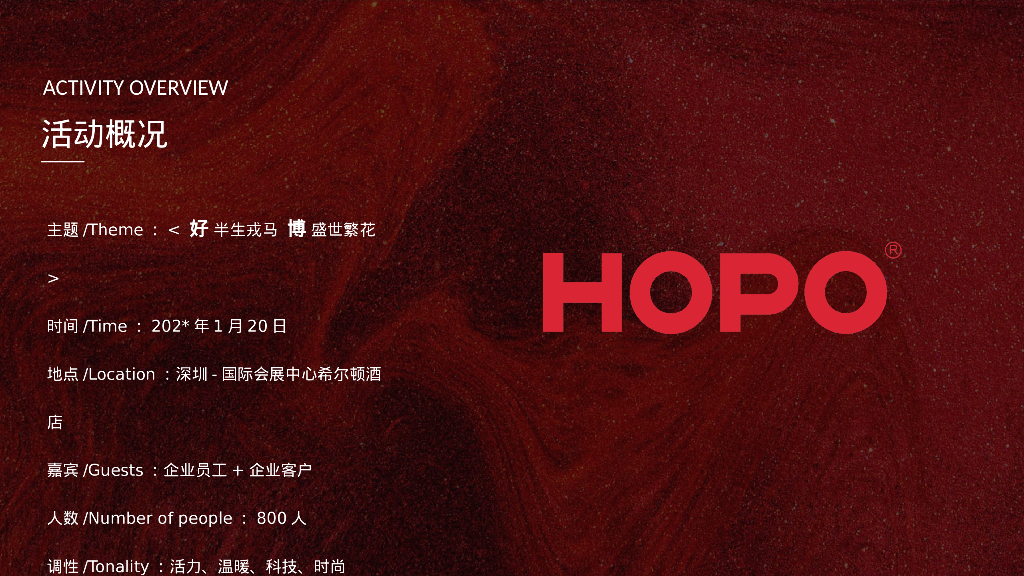 好博窗控技术年会盛典-“半生戎马 盛世繁花”主题年会策划方案_第4页