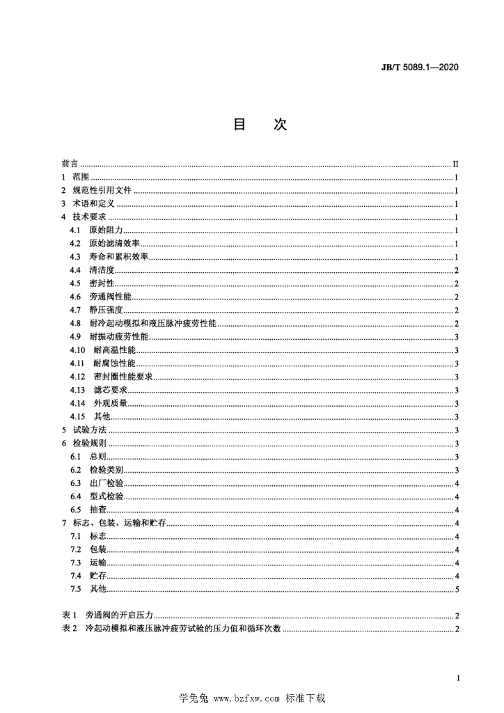 JB/T 5089.1-2020 标准预览