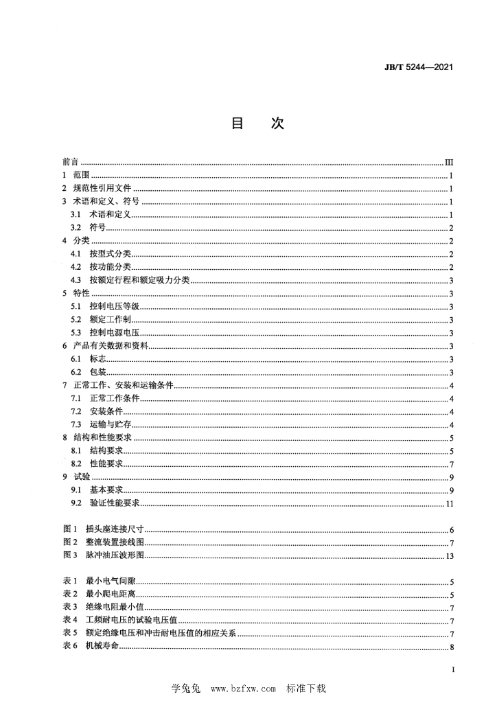 JB/T 5244-2021 标准预览