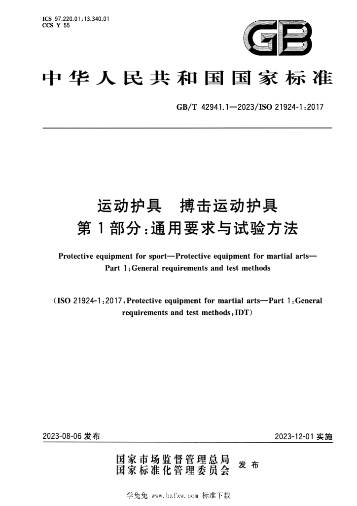 GB/T 42941.1-2023 标准预览