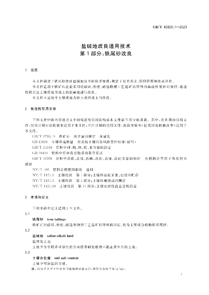 GB/T 42828.1-2023 标准预览